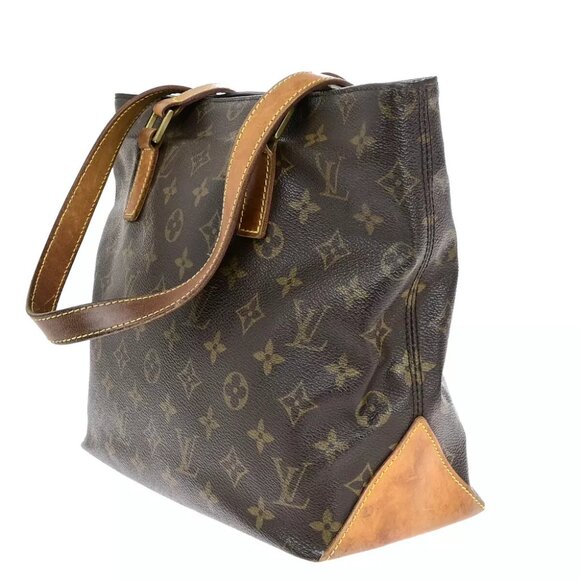 LOUIS VUITTON Cabas Piano Shoulder Bag Monogram Leather Brown M51148 39SH941 - Picture 9 of 16